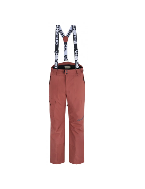 Husky pantalone sci per uomo Gili M Stretch 20.000 membrana-Marrone