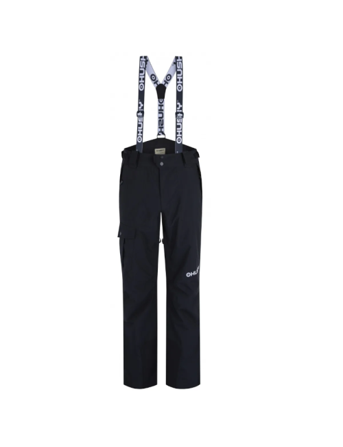 Husky ski pants for men Gili M Stretch 20.000 membrane-Black