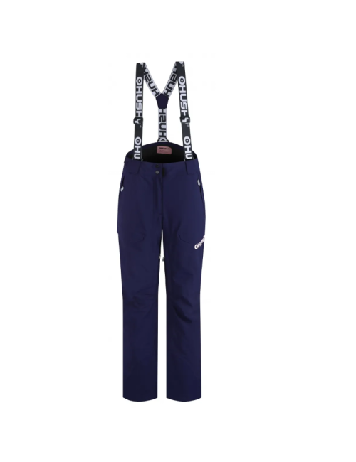 Husky pantaloni sci per donna Grazie L Stretch 20.000 membrana-blu scuro