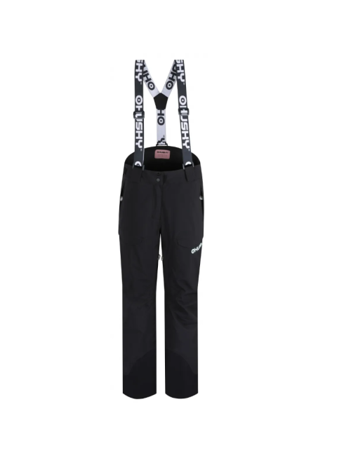 Pantalon de ski Husky pour femme Grati L Stretch 20.000 membrane-Noir