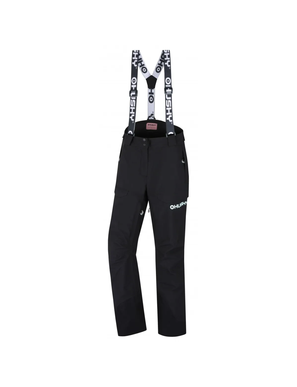 Pantalon de ski Husky pour femme Grati L Stretch 20.000 membrane-Noir