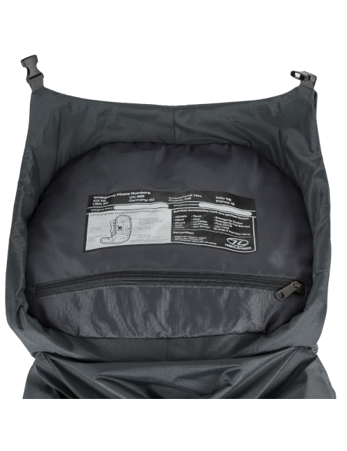 Mochila Highlander mochila Ben Nevis para hombre 65 litros-Gris