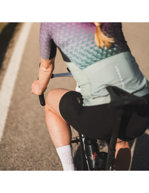 Loeffler fietsbroek kort W Bike Bibshorts Concept SQL voor dames - Zwart