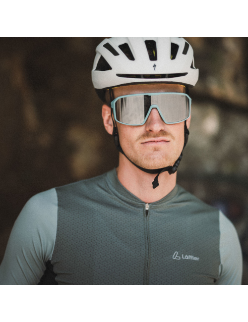 Loeffler short sleeve M Bike Jersey FZ core Pine Hotbond® - Green