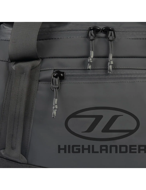 Highlander Sporttasche Hauler Duffel - 30 Liter - Schwarz