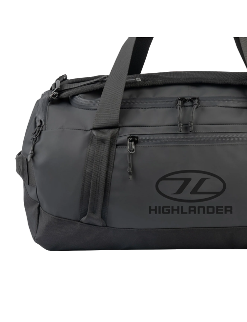 Highlander Sporttasche Hauler Duffel - 45 Liter - Schwarz