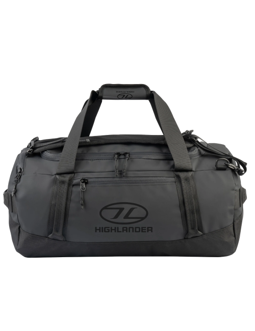Highlander borsa sportiva Hauler Duffel-45 litri-Nero