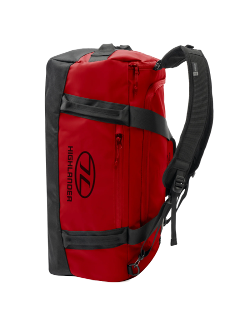 Highlander Sporttasche Hauler Duffel - 45 Liter - Rot