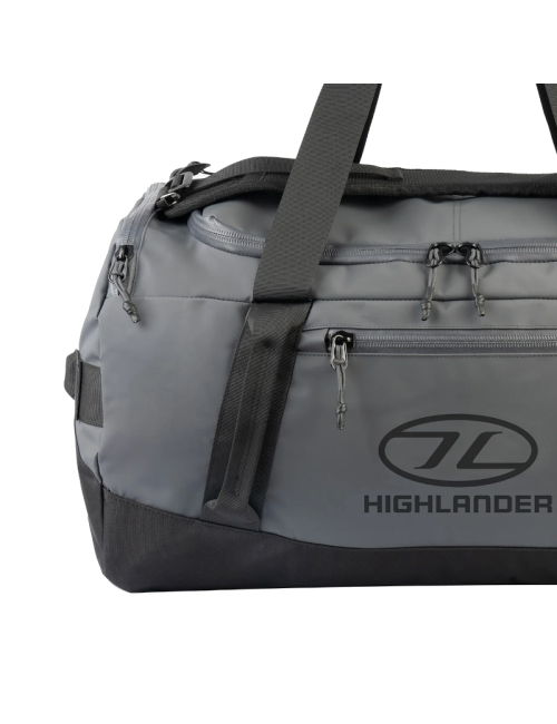 Highlander Wochenendtasche Hauler Duffel - 65 Liter - dunkelgrau