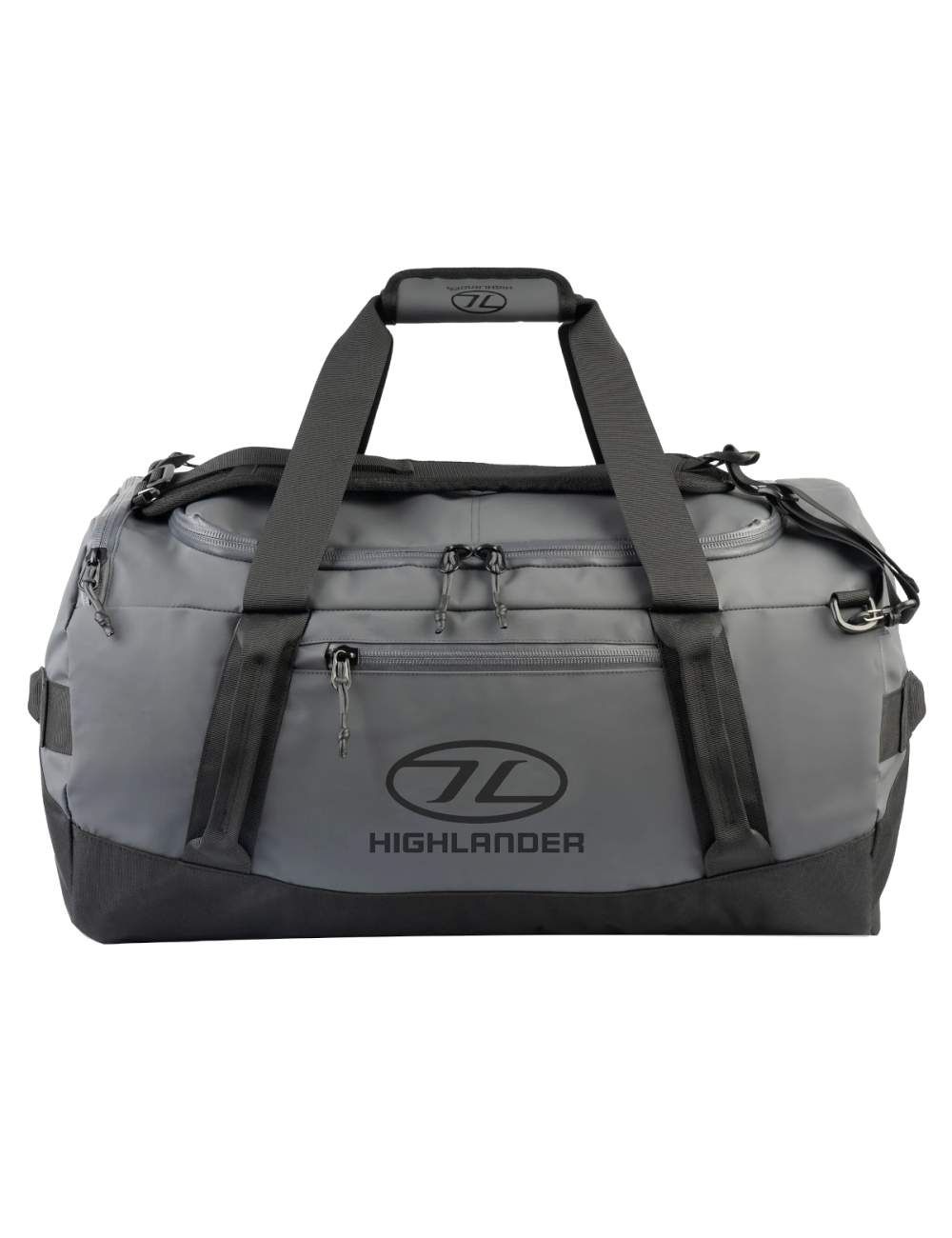 Highlander weekend bag Hauler Duffel-65 litri-grigio scuro