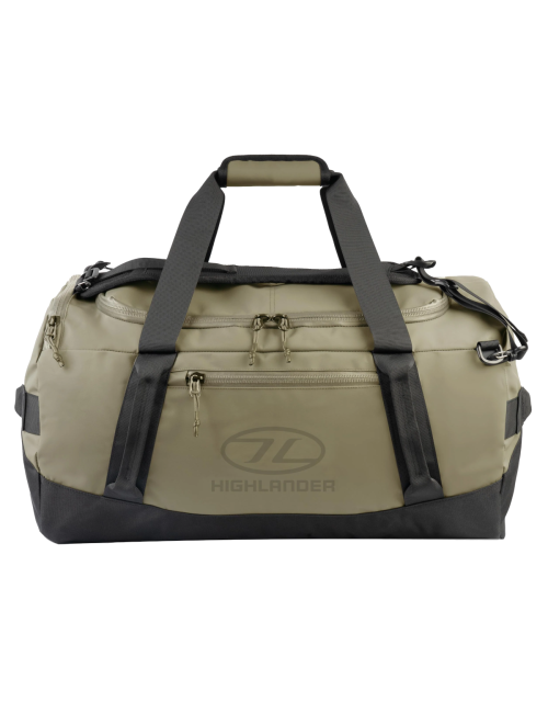 Bolsa de fin de semana Highlander Bolsa de lona Ranger Verde - 65 litros - Verde