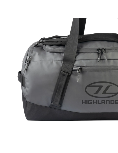 Bolsa de viaje Highlander Bolsa de lona transportadora - 90 litros-gris oscuro