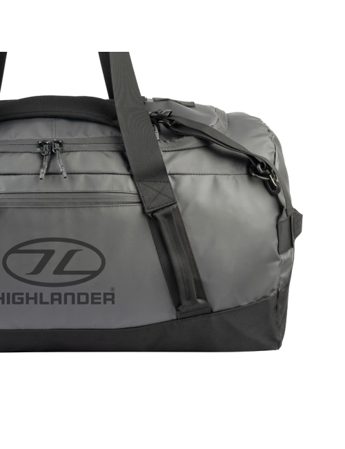 Highlander borsa da viaggio Hauler Duffel - 90 litri-grigio scuro