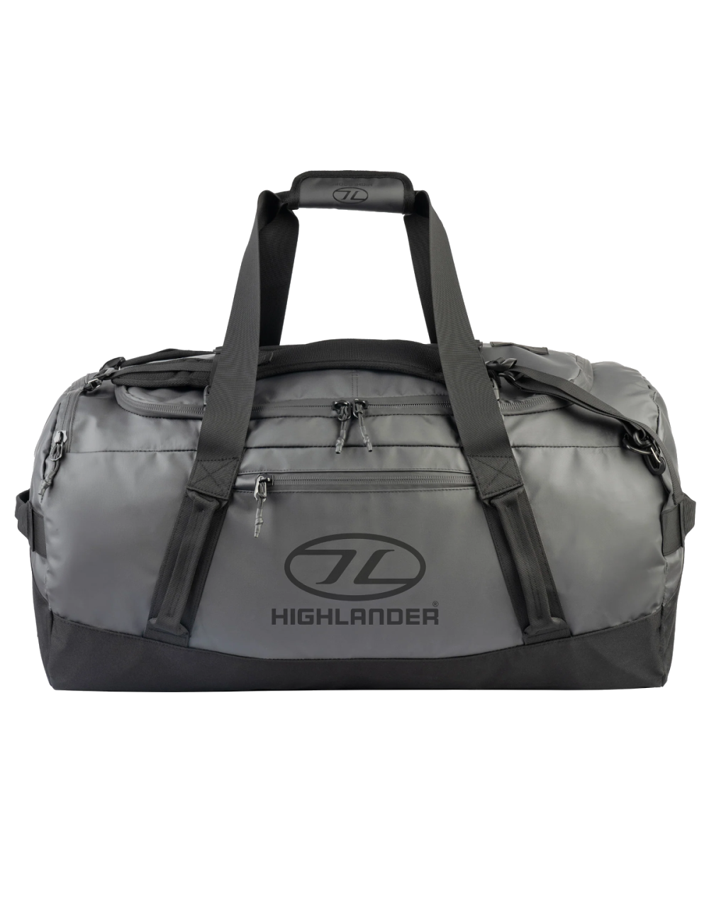 Bolsa de viaje Highlander Bolsa de lona transportadora - 90 litros-gris oscuro