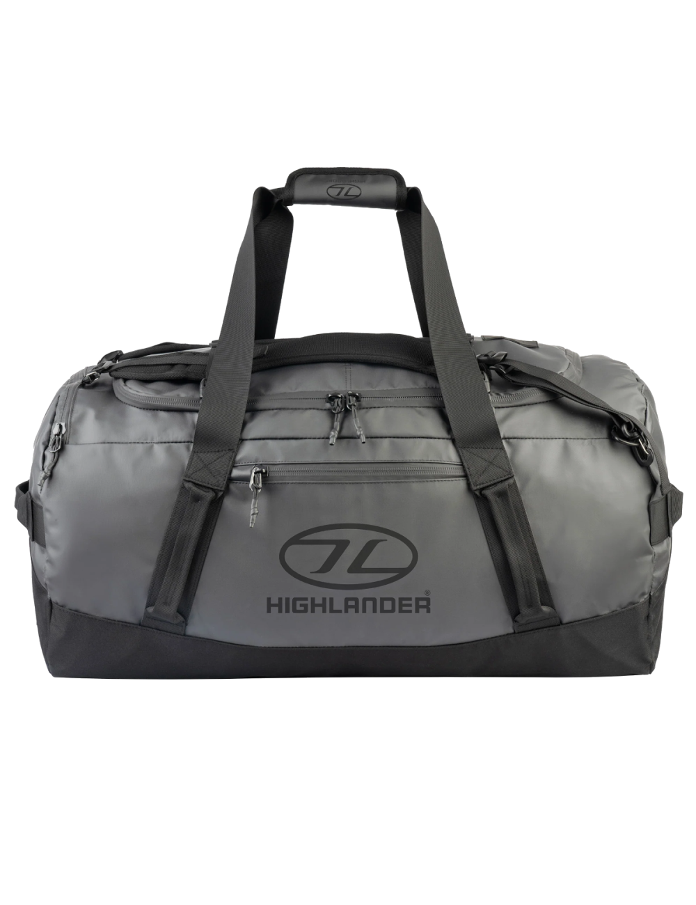 Highlander borsa da viaggio Hauler Duffel - 90 litri-grigio scuro