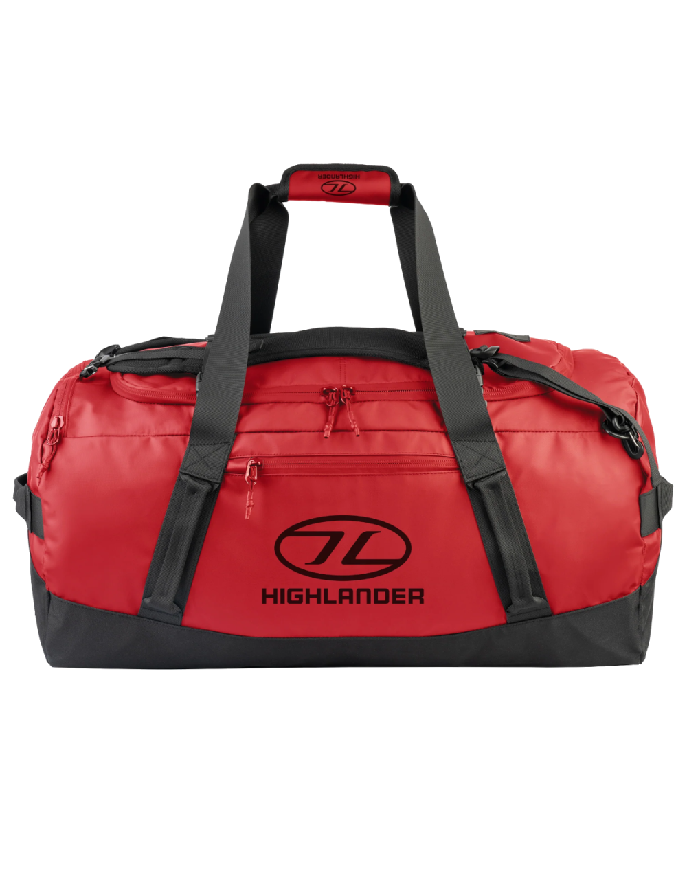 Bolsa de viaje Highlander Bolsa de lona transportadora - 90 litros-Rojo