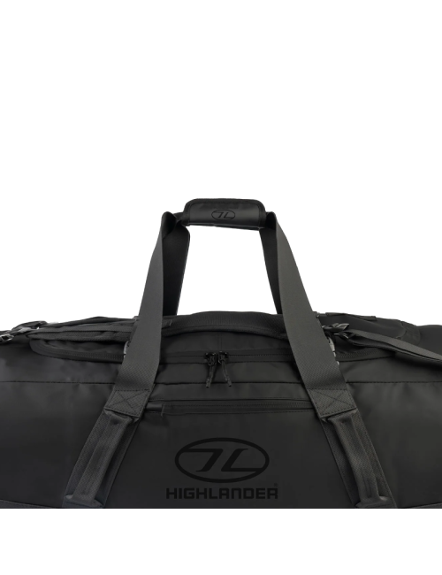 Highlander reistas Hauler Duffel - 120 liter - Zwart