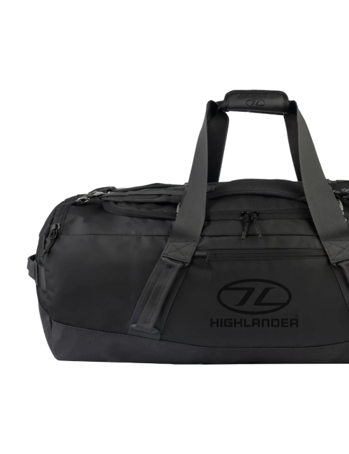 Highlander reistas Hauler Duffel - 120 liter - Zwart