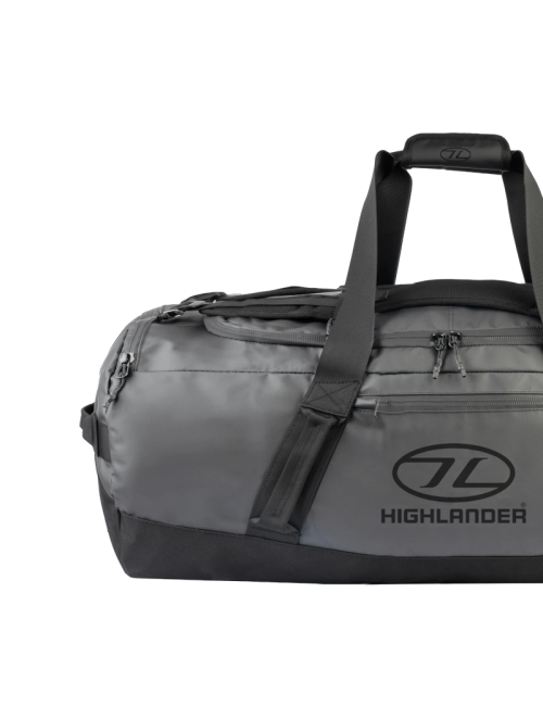 Highlander reistas Hauler Duffel - 120 liter - Donker Grijs