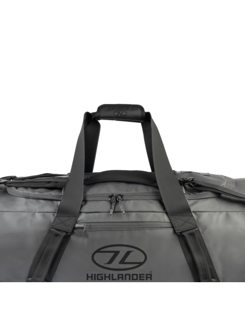 Bolsa de viaje Highlander Bolsa de lona transportadora - 120 litros-gris oscuro