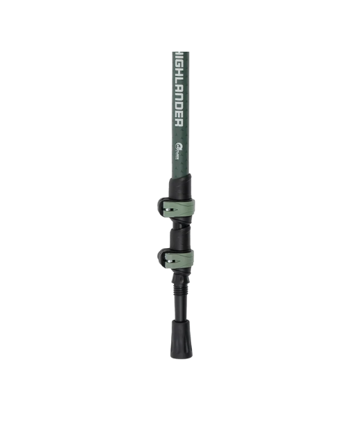 Bâtons de marche Highlander (set) Tiree Fast-Lock-Vert