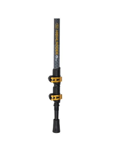 Highlander walking sticks (set) Skye Carbon Fast-Lock-Grey