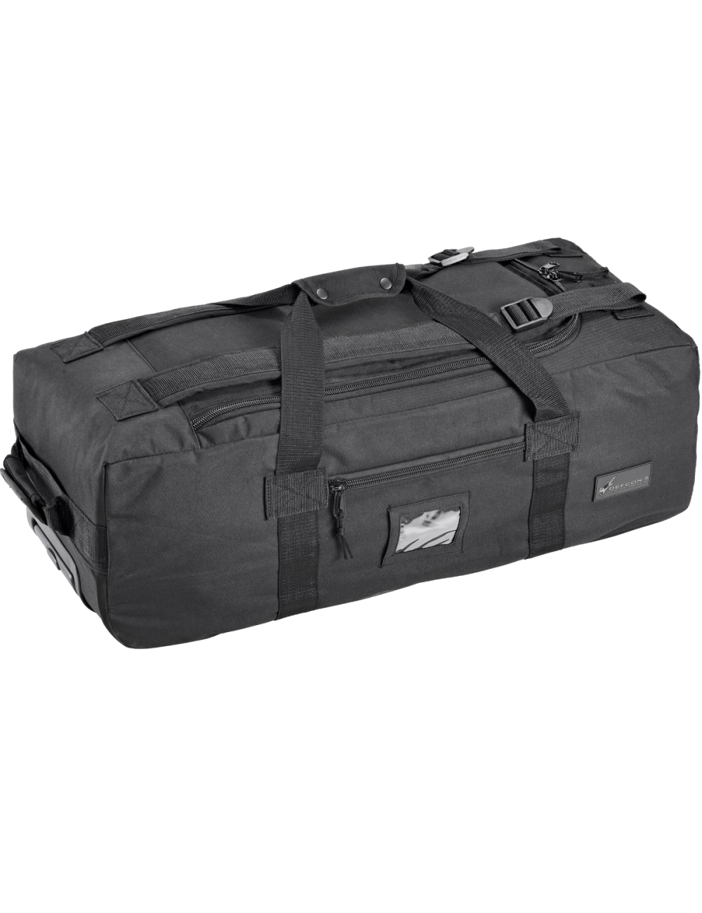 Defcon 5 borsa da viaggio Trolley da viaggio con spallacci-70 litri-Nero