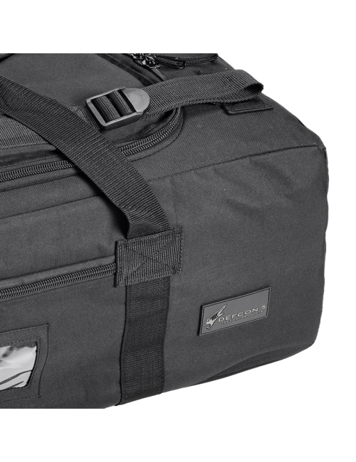Defcon 5 borsa da viaggio Trolley da viaggio con spallacci-70 litri-Nero