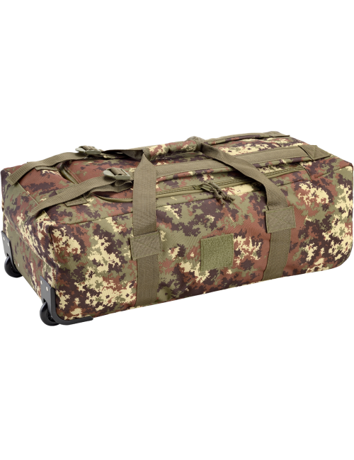 Defcon 5 Sac de voyage Sac de voyage trolley avec bretelles - 70 litres - Camouflage
