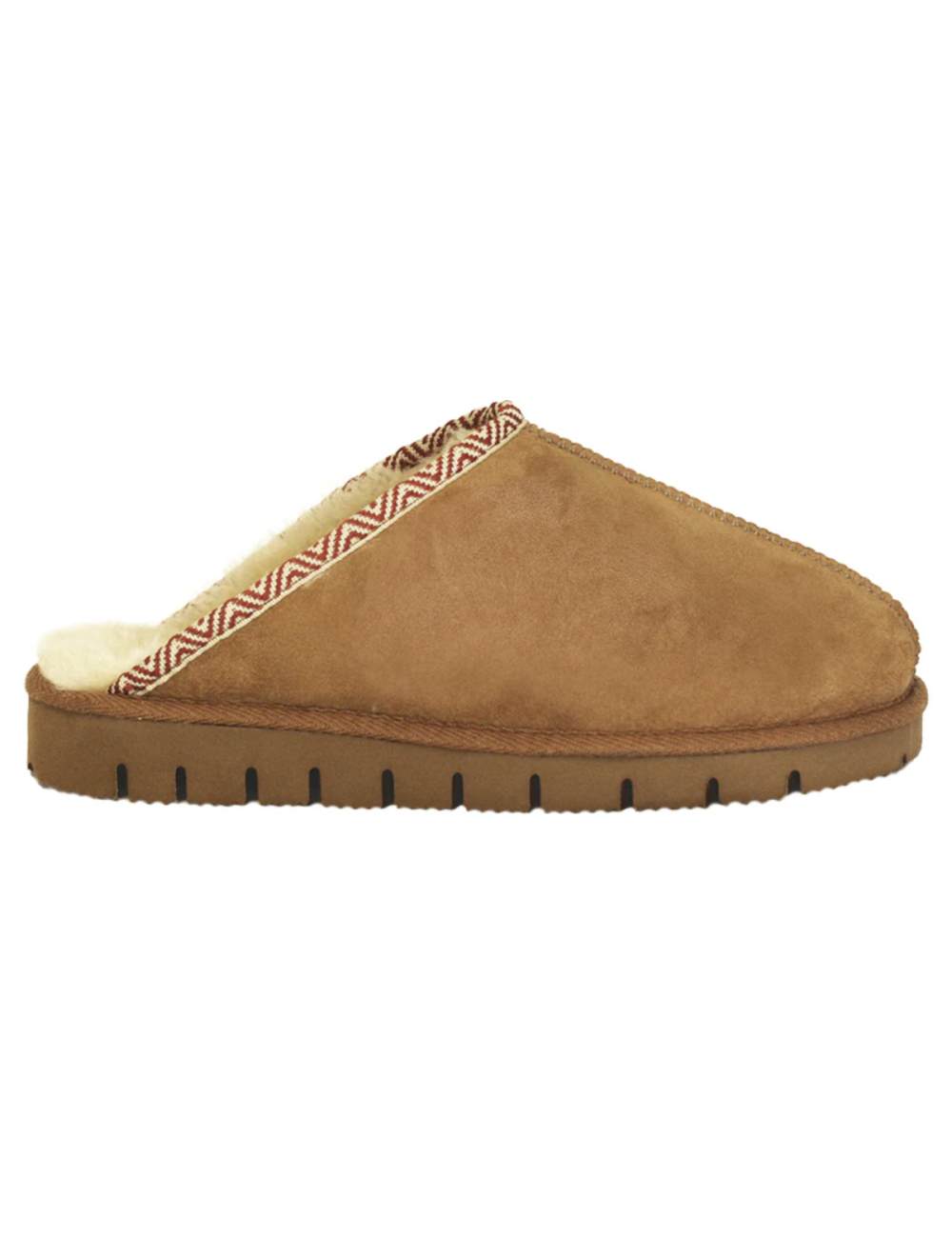 Pantoufle Texelana en peau de mouton Premium Slipper Edge - Brown
