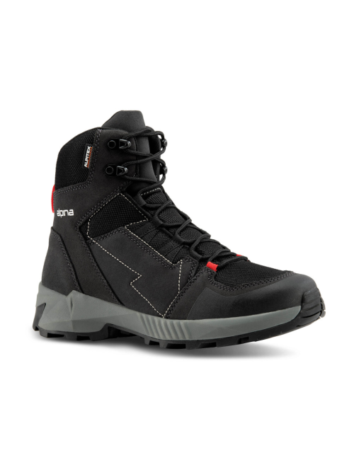 Alpina wandelschoenen Hiking Tracker M 23 Mid Unisex - Zwart- Grijs