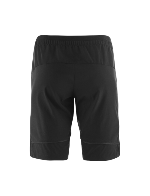 Pantalones de trekking con cremallera Loeffler M Zip-Off Trekking Pants Tapered CSL - Negro