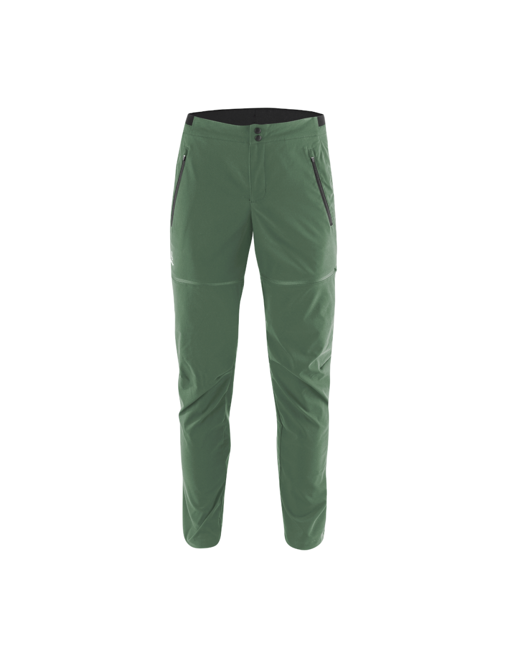 Pantalones de trekking con cremallera Loeffler M Zip-Off Trekking Pants Tapered CSL Pine - Verde
