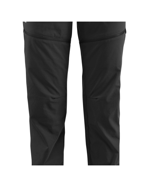Pantaloni da trekking con zip Loeffler W Zip-Off Trekking Pants Tapered CSL - Nero