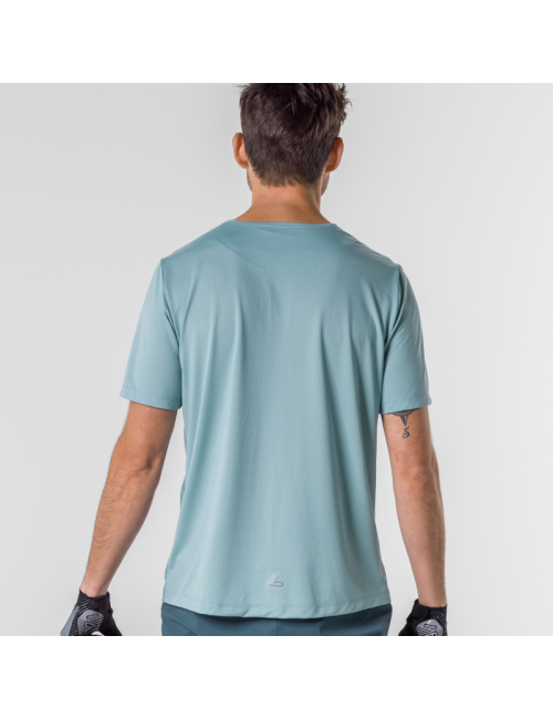 Camiseta ciclismo Loeffler manga corta M MTB Camiseta Roots Titan - Azul