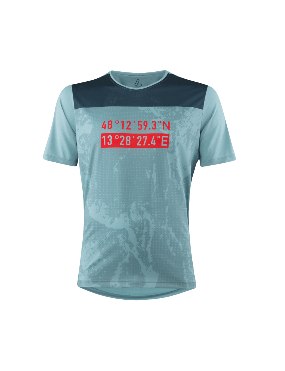 Camiseta ciclismo Loeffler manga corta M MTB Camiseta Roots Titan - Azul