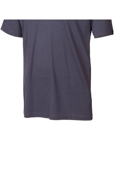 Ivanhoe T-Shirt UW Ceasar Sunset für Herren - 100% extra feine Merinowolle - Blau