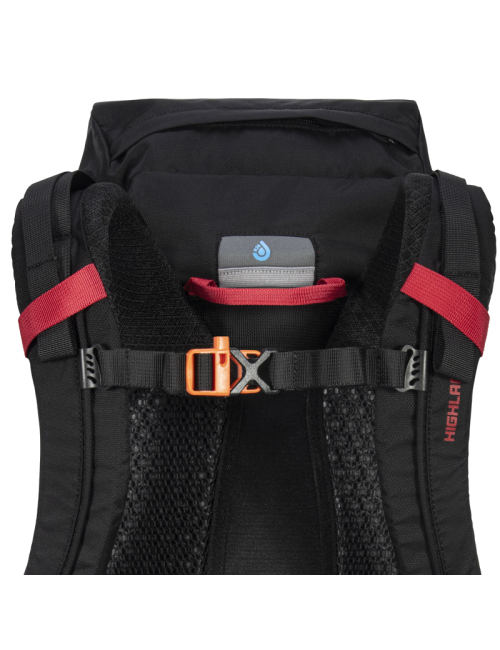 Highlander Rucksack Ivar Rucksack für Männer 30 Liter - Schwarz