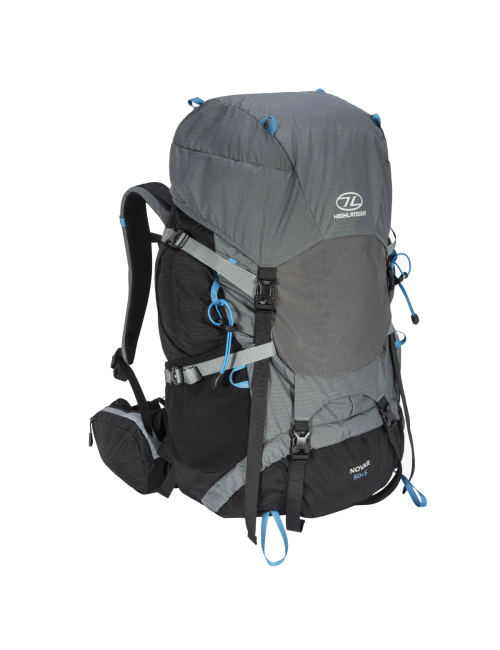 Sac à dos Highlander Novar Rucksack 50 + 5 litres - Gris