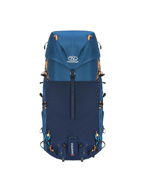 Mochila Highlander Vulkan Rucksack Navy 45 litros - Azul
