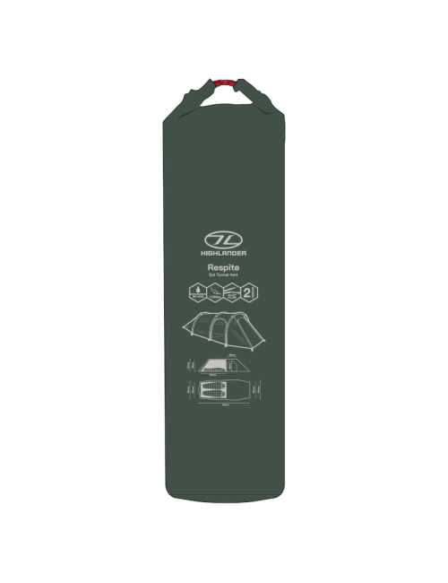 Highlander Respite 2 Extended Pine Green - Tenda a tunnel per 2 persone - Verde