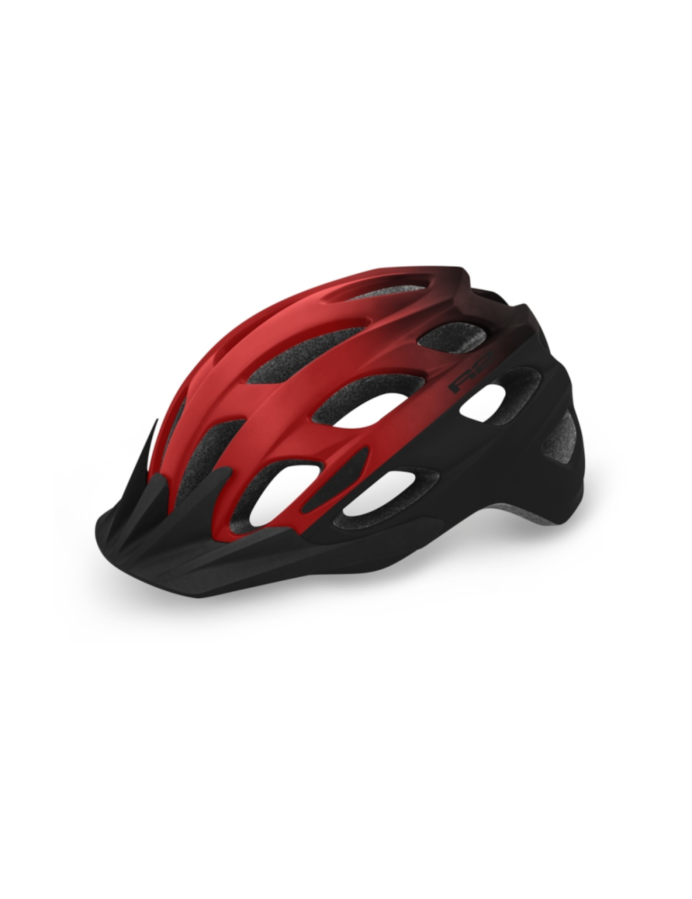 Casco da bicicletta R2 Cliff Dark Red - tecnologia in mould - Rosso
