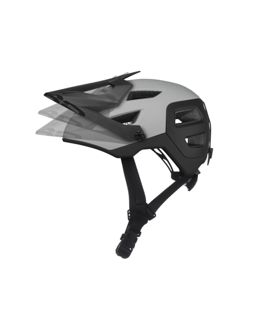 Casco da ciclismo R2 Trail 2.0 - tecnologia full-wrap in-mold - Nero