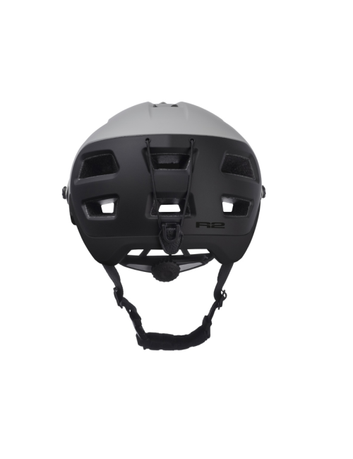 Casco da ciclismo R2 Trail 2.0 - tecnologia full-wrap in-mold - Nero
