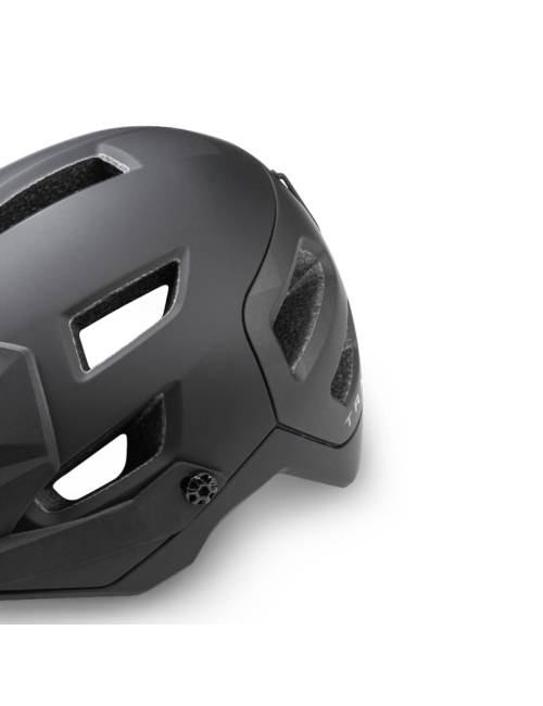 Casco da ciclismo R2 Trail 2.0 - tecnologia full-wrap in-mold - Nero