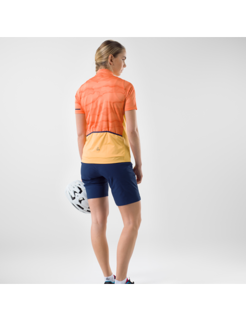 Loeffler Radlerhose W Bike Shorts Comfort - E CSL für Damen - Dunkelblau