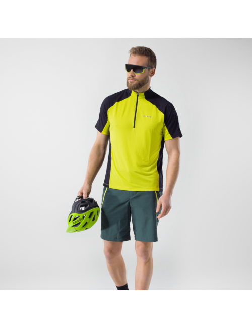 Pantaloncini da ciclismo Loeffler M Bike Shorts Comfort - E CSL Night Green per uomo - Verde