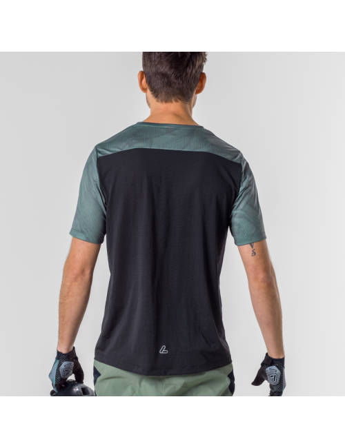 Camiseta ciclismo Loeffler manga corta M MTB Camiseta Ranger Pine - Verde