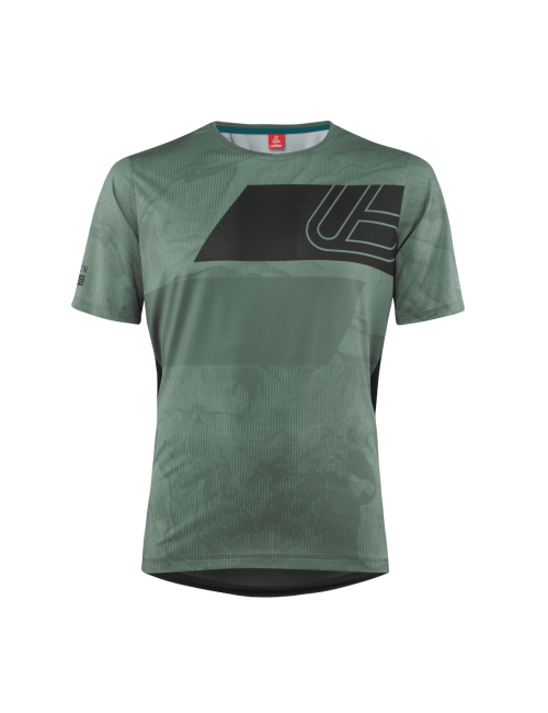 Camiseta ciclismo Loeffler manga corta M MTB Camiseta Ranger Pine - Verde