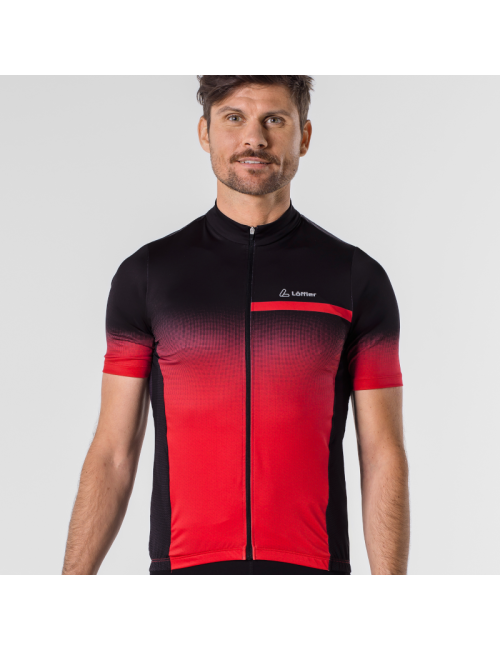 Maglia da ciclismo Loeffler a maniche corte M Bike Jersey FZ Coogan Mid - Rosso
